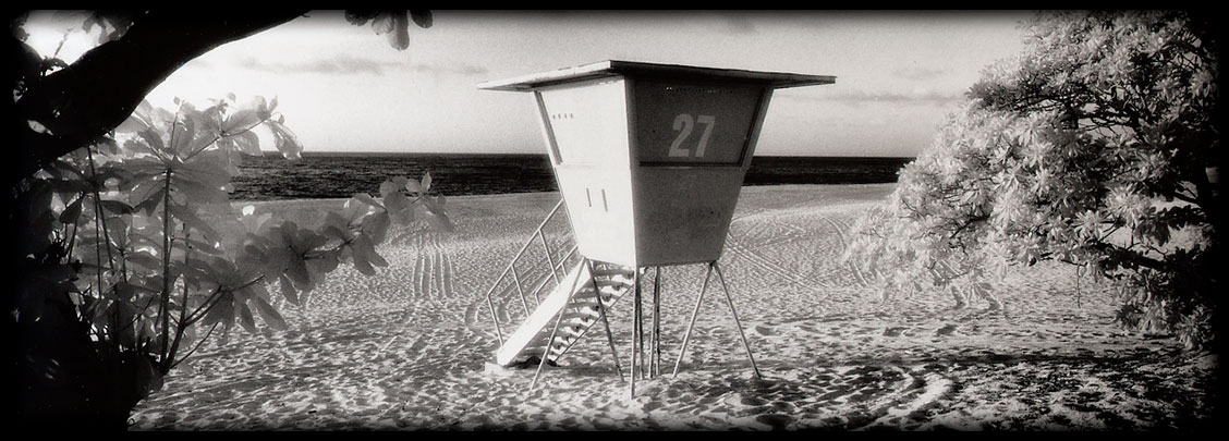 infrared film life guard station